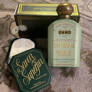 NIB   OFFICINE UNIVERSELLE BULY 1803
Scented body cream & Soap